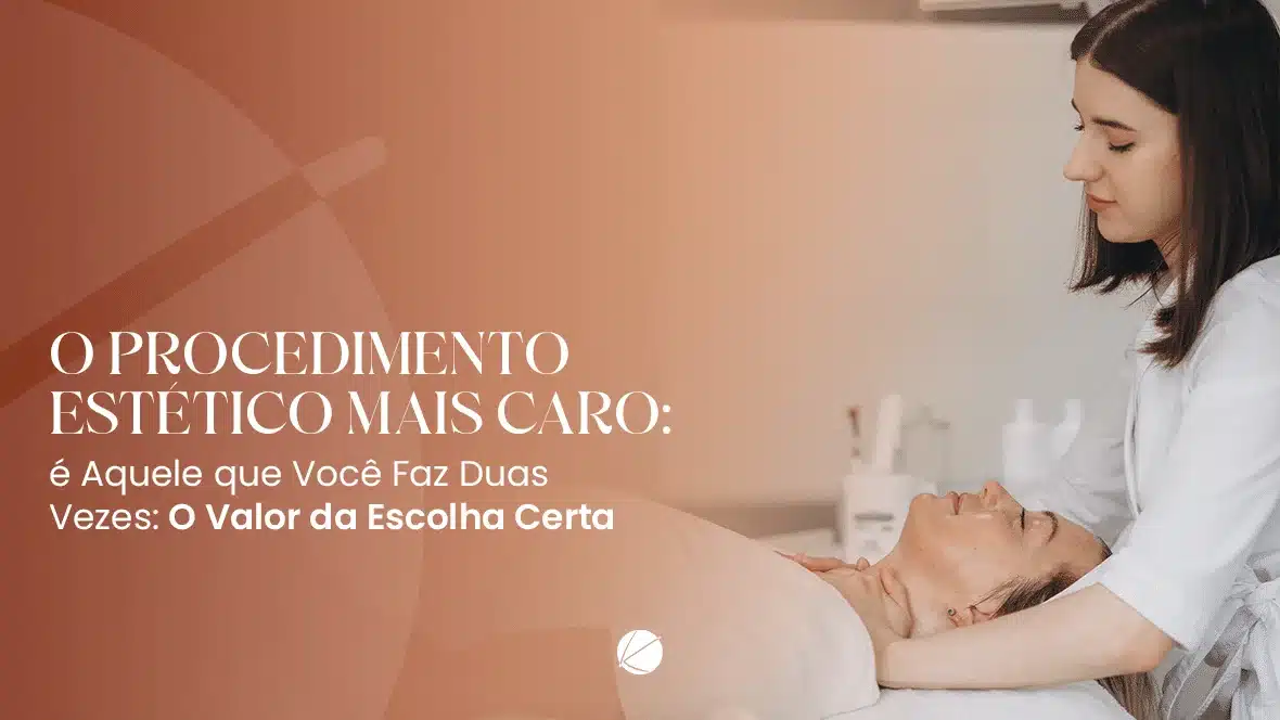 Dermatologista em São Carlos avaliando procedimento estético facial